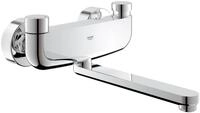 Grohe Eurosmart CS Selbstschluss-Waschtischbatterie mit Mischung, Wandmontage