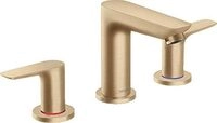 hansgrohe Wasserhahn Talis E 3-Loch Waschtischarmatur, Auslauf H&ouml;he 150mm mit
