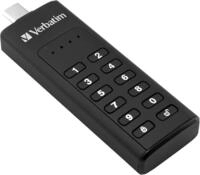 VERBATIM Keypad Secure USB-Stick I USB Type-C I 64GB I Speicherstick mit