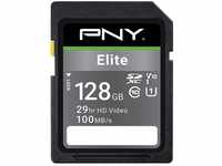 PNY Elite SDXC card 128GB Class 10 UHS-I U1 100MB/s