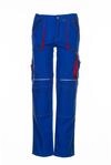 Planam 2821054 Basalt Bundhose, Kornblau/Rot, Gr&ouml;&szlig;e 54