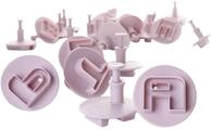 IBILI Cookie & Fondant Cutter Set Alphabet with Ejector 26 Pieces, Pink, 30 x 14 x 6