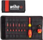 Wiha Schraubendreher und Bit Set slimVario (41232) 10 tlg. in Falttasche | VDE