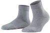 FALKE Damen Hausschuh-Socken Light Cuddle Pads W HP Baumwolle rutschhemmende Noppen 1