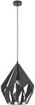 EGLO Pendellampe Carlton 1, 1 flammige Vintage Pendelleuchte