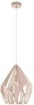EGLO Pendellampe Carlton-P, 1 flammige Vintage Pendelleuchte | Retro...