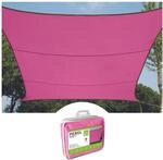 Perel Rechteckiges Sonnensegel 2 x 3 m f&uuml;r Garten und Terrasse,...