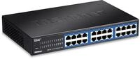 TRENDnet, TEG-S24Dg, 24-Port Unmanaged Gigabit GREENnet Desktop Switch,