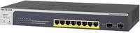 NETGEAR GS510TPP 10 Port Gigabit Ethernet LAN PoE Switch Smart (Netzwerk Switch