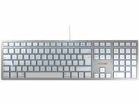 CHERRY KC 6000 SLIM FOR MAC, Kabelgebundene Mac-Tastatur (USB-A Anschluss),...