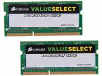 Corsair Performance Memory Kit CMSO8GX3M2A1333C9 DDR3 8 GB