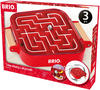 BRIO 34100 Mitnehm-Labyrinth - Kurzweiliger Spielspaß für daheim oder...