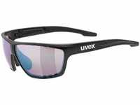 Uvex Unisex – Erwachsene, sportstyle 706 CV Sportbrille, kontrastverstärkend