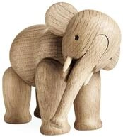 Kay Bojesen Elefant klein Figuren 13 cm Holzfiguren Weihnachtsdekoration, Holz