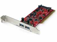 StarTech.com 2 Port USB 3.0 SuperSpeed PCI Schnittstellenkarte mit