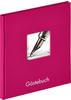 walther design Gästebuch violett 23 x 25 cm mit Cover-Ausstanzung und...