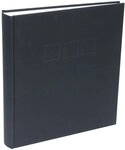 Deknudt Fotoalbum, schwarz, Leinen, 30 x 33 cm, 100 Seiten, a10d20100si