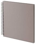 R&ouml;ssler - S.O.H.O. Fotoalbum 290x290 mm Schwarze Seiten Taupe