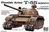 Trumpeter 00341 Modellbausatz Finnischer Panzer T-55 mit Minenräumer