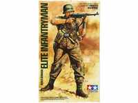 Tamiya 300036303-1:16 WWII Figur Deutsche Infanterie Soldat