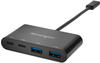 Kensington USB-C 4-Anschluss Hub, Übertragungsgeschwindigkeit bis zu 5 Gbit/s,...