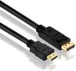 PureLink PI5100-050 DisplayPort auf HDMI Adapterkabel (2K FullHD (1080p),...