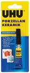 UHU PORZELLAN / KERAMIK Spezialsekundenkleber Schneller Reparaturkleber f&uuml;r
