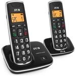 SPC Comfort Kaiser Duo - Schnurloses Seniorentelefon, gro&szlig;e Tasten | 2 Mobilteile,