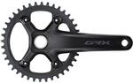 SHIMANO GRX FC-RX600 1x11-fach Kurbelgarnitur, Black, 165 mm