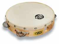 LP Latin Percussion LP861302 CP Wood Tambourin Holz 8" einreihig mit Fell CP378