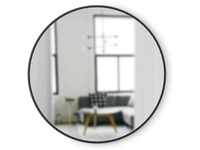 Umbra Hub Wandspiegel – Runder Spiegel für Diele, Badezimmer, Wohnzimmer und Mehr,