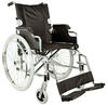 Royal - Rollstuhl mit Sitzfläche 46 cm, Stoff schwarz