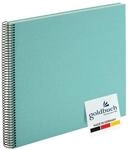 goldbuch 25 607 Spiralalbum Bella Vista, Fotoalbum 35 x 30 x 1,5 cm, Aqua