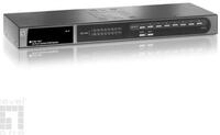 LevelOne KVM Switch 48, 3cm 16x PS2/USB KVM-1631 mit Slot