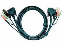 Aten 2L-7D02U Kabelsatz (DVI, USB, Audio) 1,8m