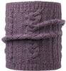 Buff Damen Schlauchschal Knitted Neckwarmer Comfort Darla, Purple, One Size,