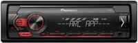 Pioneer MVH-S120UI 1-DIN Autoradio mit RDS, rot, halbe Einbautiefe, USB f&uuml;r...