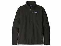 PATAGONIA Mens M's Better Sweater 1/4 Zip Jacket, Black, XL, Schwarz