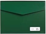 MEFA Briefkasten Letter 113 (mit Namensschild, Farbe moosgr&uuml;n, Postkasten mit