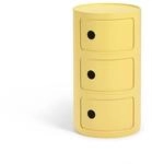 Kartell Componibili Bio, Container 3-f&auml;cher, Gelb
