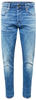 G-STAR RAW Herren 3301 Regular Tapered Jeans, Blau (worn in azure...