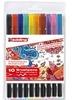 edding 1340 Pinselstift - 10er Set - sanfte Farben - flexible Pinselspitze -