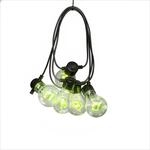 Konstsmide LED Biergartenkette, mit RGB-Farbwechsel, 10 klare Birnen / 60 RGB...