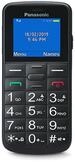 Panasonic KX-TU110EXB, 2G, unlocked, Seniorenhandy ohne Vertrag (Dual-SIM,