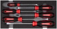 GEDORE red Schraubendreher-Satz im 1/3 Schaumstoffmodul, 6-teilig