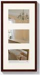 walther design Bilderrahmen nussbaum 3X 10x15 cm Galerierahmen Peppers...