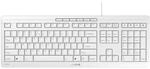 CHERRY Stream Keyboard, Kabelgebundene Tastatur, EU-Layout (QWERTY), Fl&uuml;sterleiser