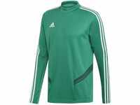 Adidas, Tiro 19, Langarm-Trainings-Pullover, Bold Grün/Weiß, Mt2, Mann