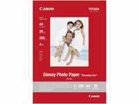 Canon Fotopapier GP-501 glänzend weiß - DIN A4 100 Blatt für...