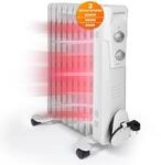 Clatronic&reg; &Ouml;lradiator | Effiziente Mobile Heizung | elektrische Heizung mit 9